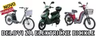Rezervni delovi za električne bicikle