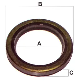 Semering 25,4x34,92x8, slika 1 - Delovi za TECUMSEH kosilice