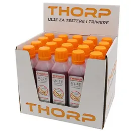 Motorno ulje Thorp polusintetičko 2T 100 ml 20 komada, slika 1 - Ulja i masti za testere