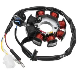 Ploča paljenja GY6 50cc 4T 8 (6+2) namotaja, slika 1 - Ploča paljenja