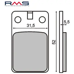Disk pločice Tomos BT50 CTX80 RMS, slika 1 - Kočioni sistem za TOMOS