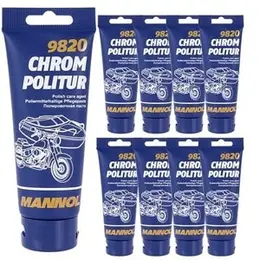 Pasta za čišcenje hromiranih delova MANNOL Chrom Politur 9820 100 ml, slika 1 - Kozmetika i održavanje