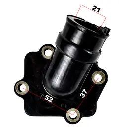 Grlo karburatora Minarelli CPI Keeway 50cc 2T horizontalni 21 mm, slika 1 - Grlo i prirubnica