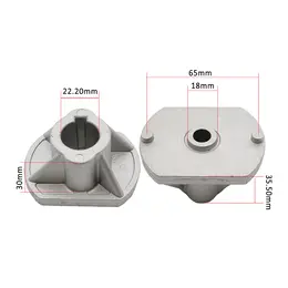 Nosač noža kosilice Castelgarden S474 - 22,2x18x30x35,5x65 mm, slika 1 - Nosači noževa