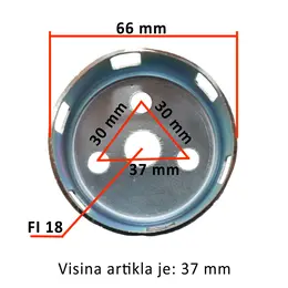 Šolja startera Thorp DV 150 170, slika 1 - Delovi za DUCAR / THORP kosilice