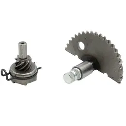 Zupčanik kurble polumesec i uskočni 8 zuba set GY6 50cc 4T, slika 1 - Kurbla i zupčanik kurble