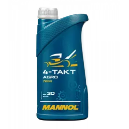 Ulje za kosilice i motokultivatore MANNOL 4-TAKT AGRO SAE30 7203 1L, slika 1 - Ulje za motokultivator