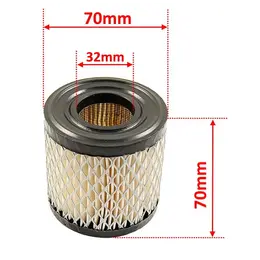Filter vazduha Briggs & Stratton 392308 70x70mm, slika 1 - Delovi za BRIGGS & STRATTON kosilice