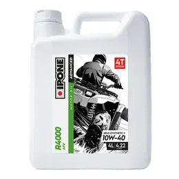 Motorno ulje IPONE ATV R4000 4T 10W-40 4L, slika 1 - Motorna ulja za ATV / Kvad