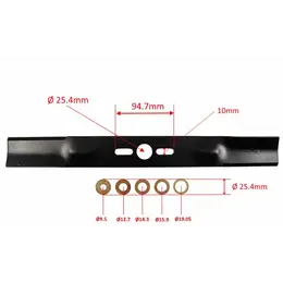Nož za kosilicu 450 mm sa adapterima univerzalni, slika 1 - Noževi za kosilice / kosačice