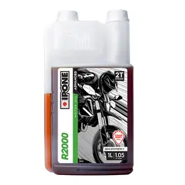 Motorno ulje IPONE R2000 2T 1L sa dozerom miris jagode, slika 1 - Motorna ulja za 2T motore / skutere