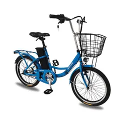 Električni bicikl MINI 250W plavi, slika 1 - Električni skuteri i bicikli