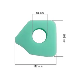 Filter vazduha Briggs & Stratton Serie 600 117x102x31 mm, slika 1 - Delovi za BRIGGS & STRATTON kosilice