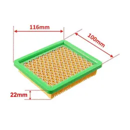 Filter vazduha OHV kosilice T375 T475 T575 T675 116x100, slika 1 - Delovi za VILLAGER / FARM / LONCIN / MTD kosilice