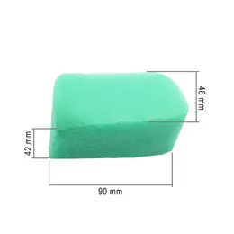 Filter vazduha Tecumseh 4 do 4,5 KS 105x45x39 mm, slika 1 - Delovi za TECUMSEH kosilice