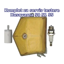 Komplet za servis testere Husqvarna 50 51 55, slika 1 - Delovi za HUSQVARNA / JONSERED testere