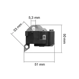 Elektronika (bobina) testere za Stihl 009 010 011 020 021 023 025 MS 210 230 250, slika 1 - Delovi za STIHL testere