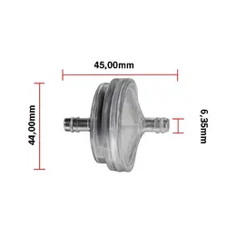 Filter goriva univerzalni fi 44 izlaz 6,35 mm, slika 1 - Delovi za BRIGGS & STRATTON kosilice