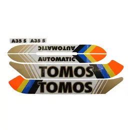 Nalepnice Tomos Automatik A35 novi tip, slika 1 - Sedišta / Ram / Korman za TOMOS