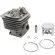 Cilindar i klip testere za Stihl 034 036 MS 360 fi 48 mm Meteor Piston, slika 1 - Delovi za STIHL testere