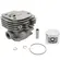 Cilindar i klip testere Husqvarna 371 372 Jonsered 2071 fi 50 mm Meteor Piston, slika 1 - Delovi za HUSQVARNA / JONSERED testere