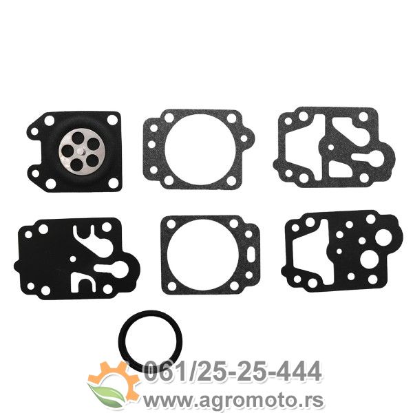 Membrane karburatora D20-WYJ, slika 1 - Delovi za VILLAGER trimere Membrane karburatora D20-WYJ, slika 1 - Delovi za VILLAGER trimere