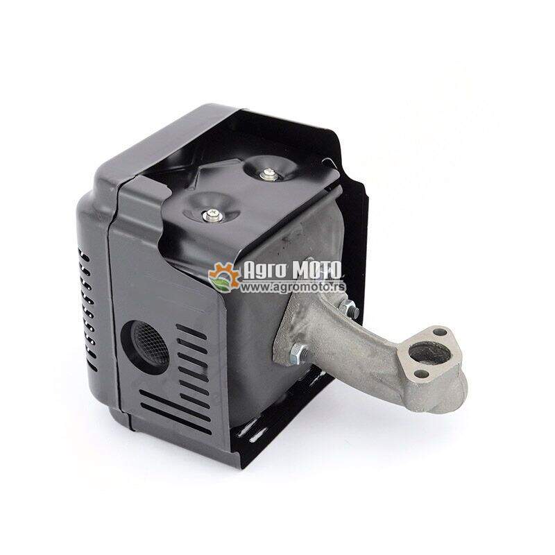 Auspuh Honda GX 390 sa zaštitom i izduvnom granom, slika 1 - HONDA G / HONDA GX