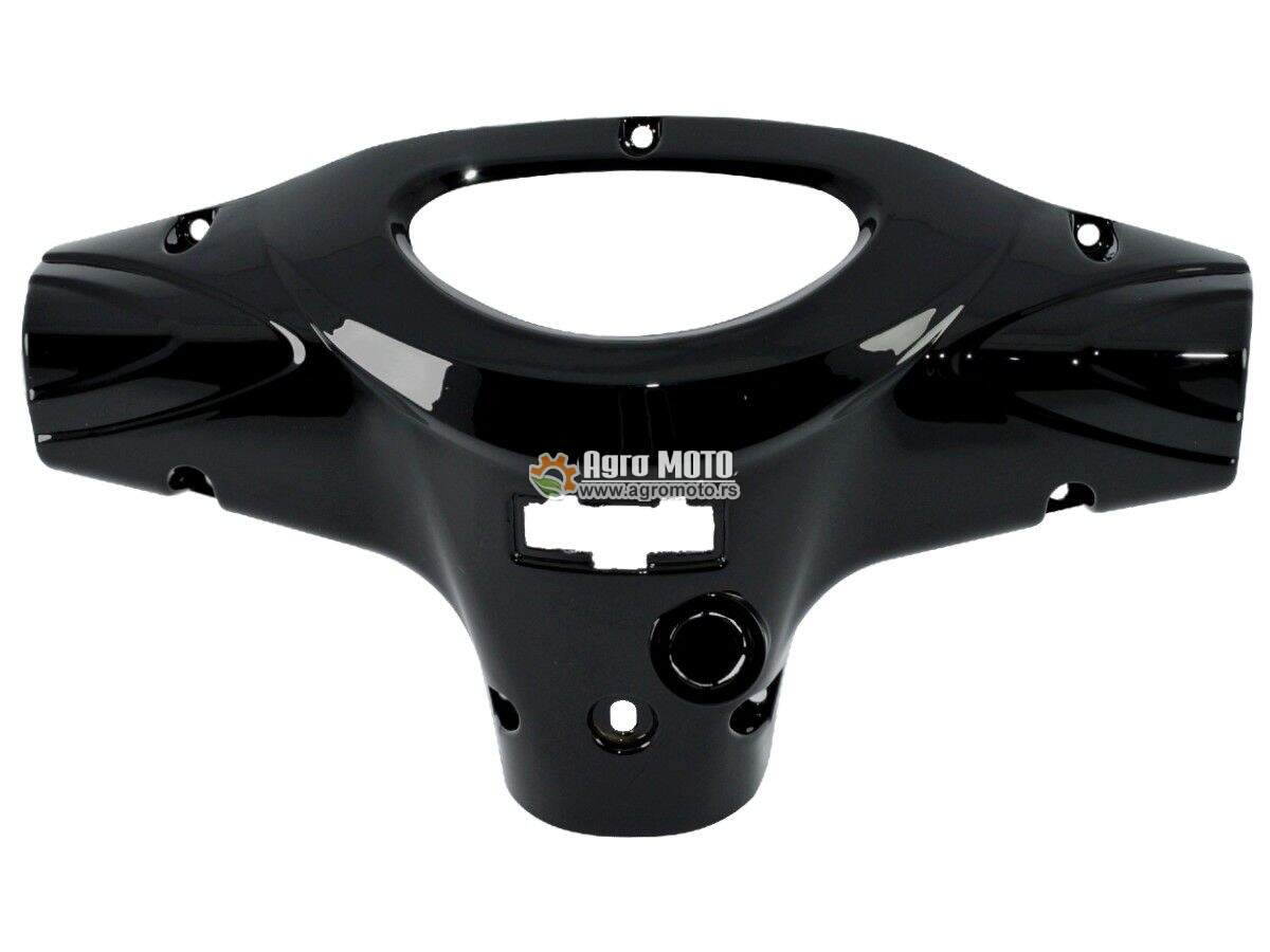 Zadnja maska instrument table i prekidača GLX veća crna, slika 1 - Delovi za električne bicikle i skutere