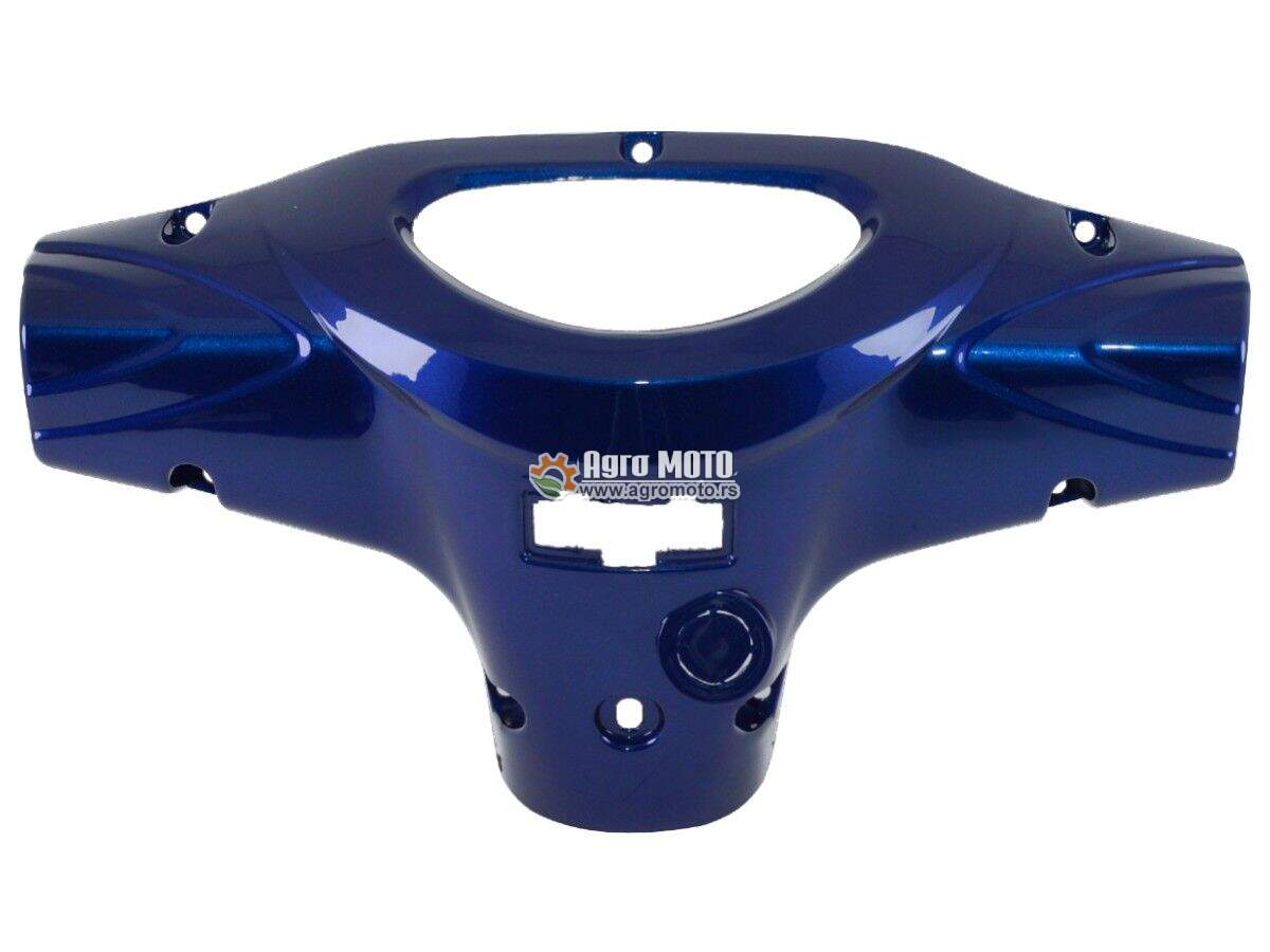 Zadnja maska instrument table i prekidača GLX veća plava, slika 1 - Delovi za električne bicikle i skutere