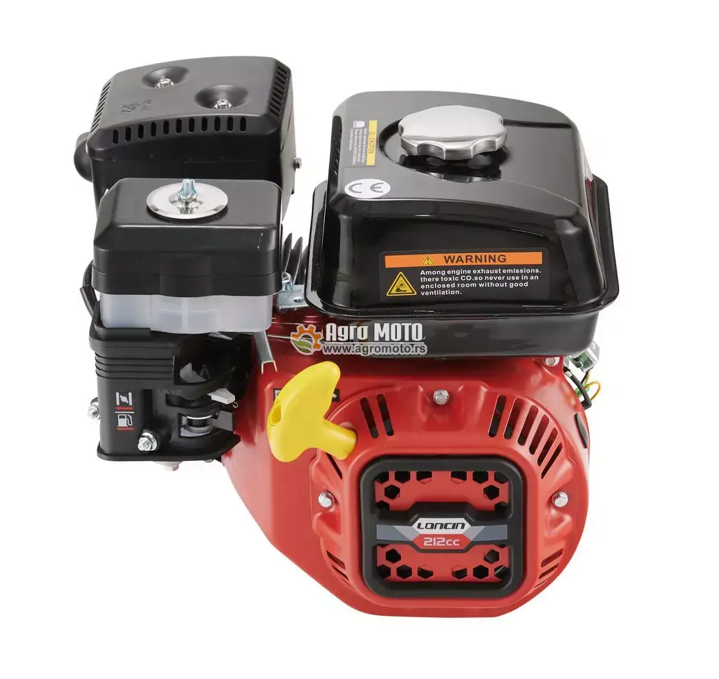 Motor ugradni Loncin LC170F 212cm³ 7,5KS konus, slika 1 - Ugradni motori za motokultivatore