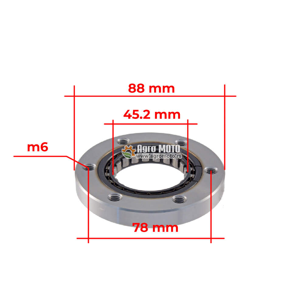 Prenosni mehanizam anlasera skuter Piaggio Beverly 125/250cc 4T RMS, slika 1 - Anlaser i zupčanici