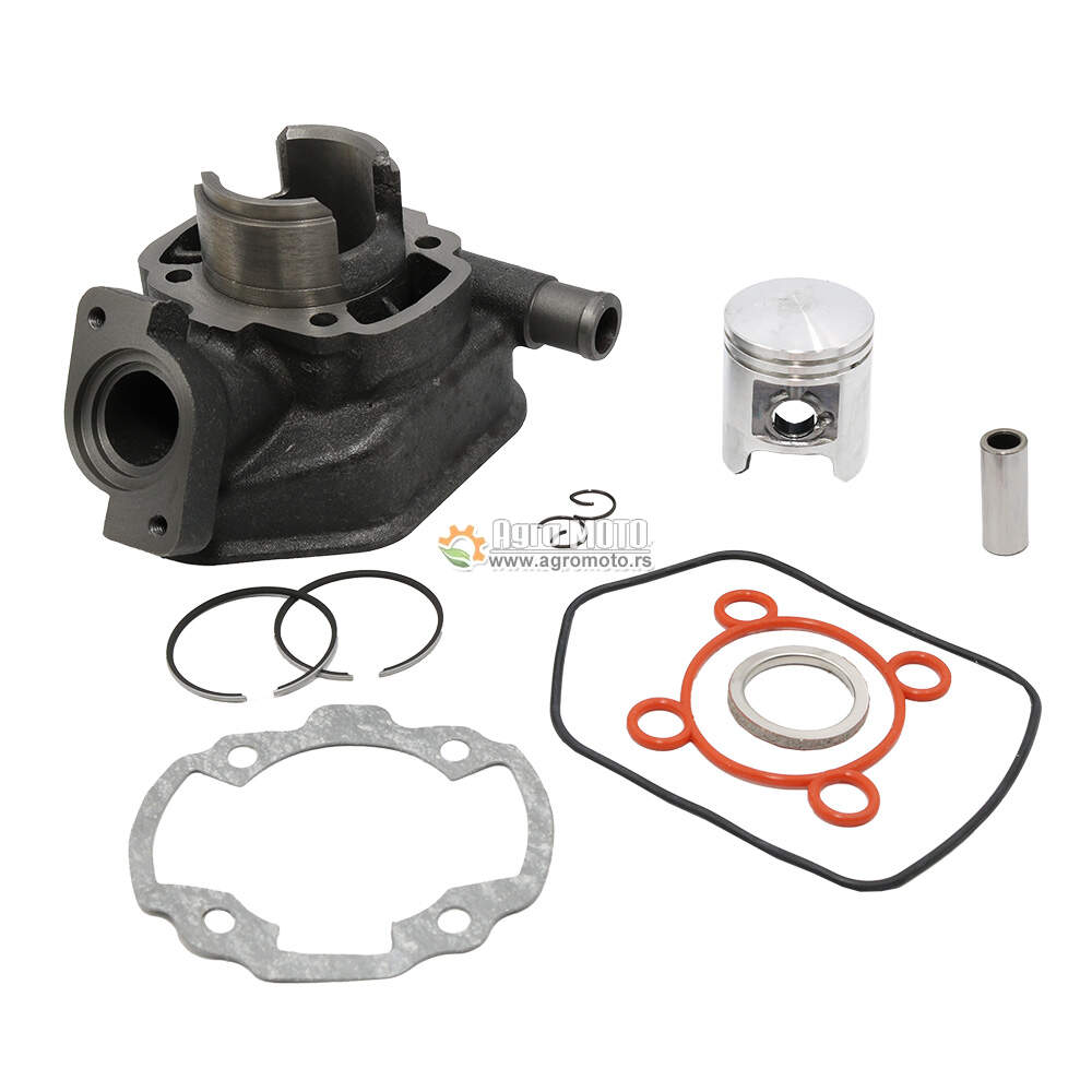 Cilindar i klip za skuter Peugeot Speedfight 1 & 2 50cc 2T GUS fi 40x12mm vodeno hlađenje, slika 1 - Cilindar