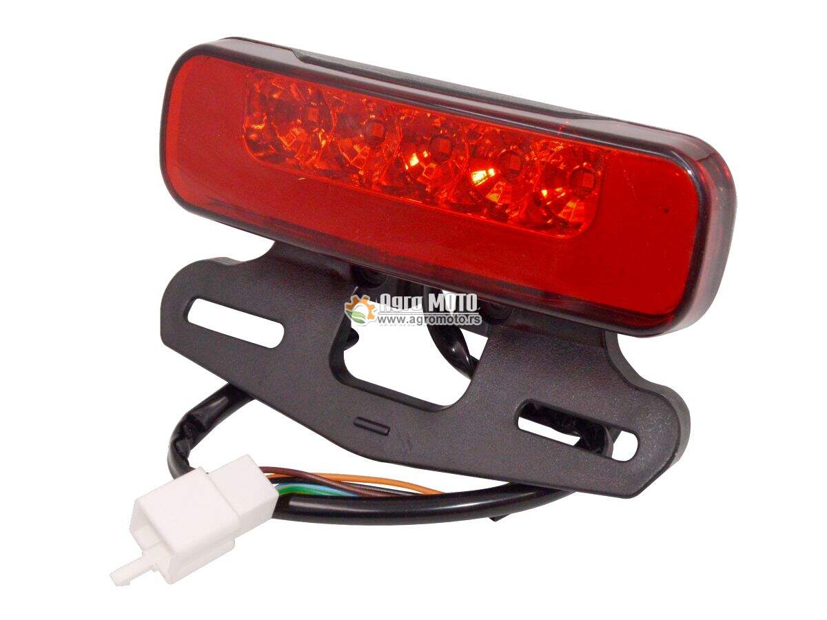 Svetlo zadnje sa žmigavcima za električni bicikl RAPID, slika 1 - Delovi za električne bicikle i skutere