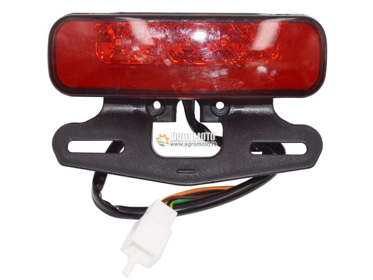 Svetlo zadnje sa žmigavcima za električni bicikl RAPID, slika 2 - Delovi za električne bicikle i skutere