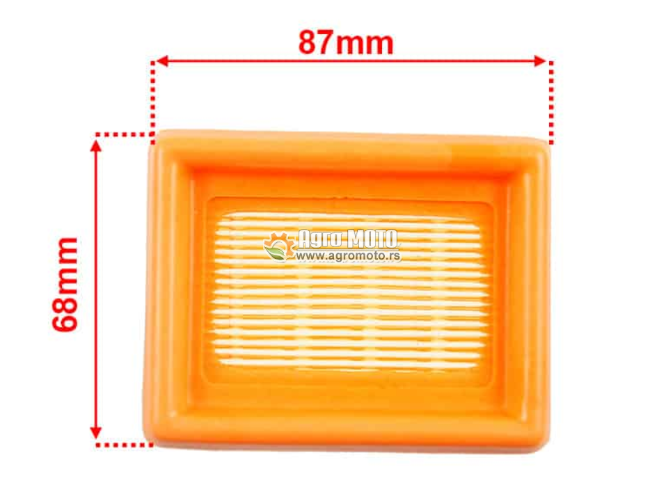 Filter vazduha trimera za Stihl FS 120 200 250 300 350 400 450 Sword, slika 1 - Delovi za STIHL trimere