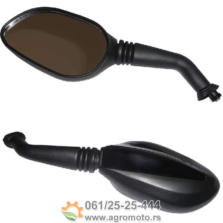 Retrovizori za skutere CRNI univerzalni M8 (par), slika 1 - Retrovizori Retrovizori za skutere CRNI univerzalni M8 (par), slika 1 - Retrovizori