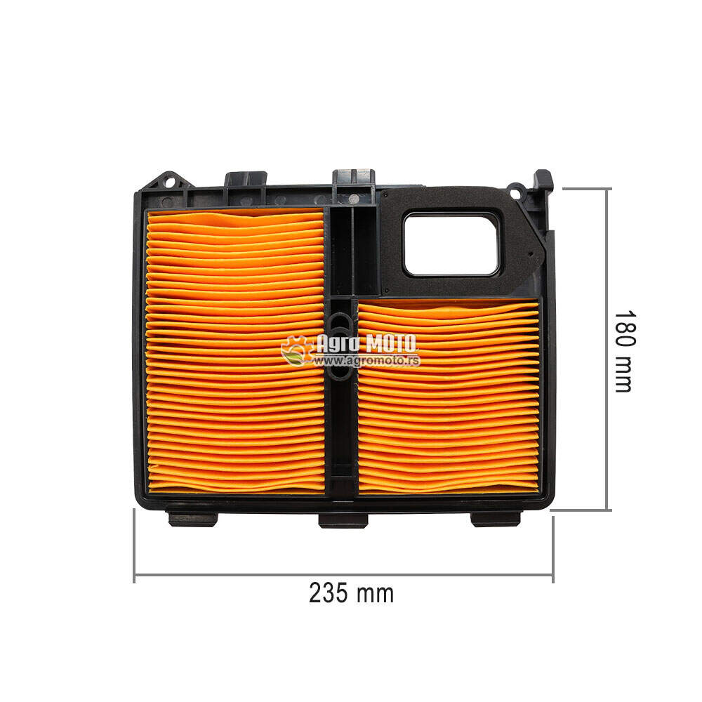 Filter vazduha Honda GX GXV 610 620 241x203x32 mm, slika 1 - Delovi za HONDA kosilice