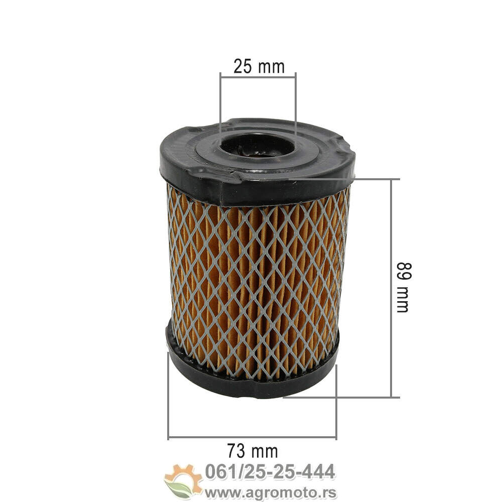 Filter vazduha Tecumseh 4 do 7 KS 89x51x25 mm, slika 1 - Delovi za TECUMSEH kosilice