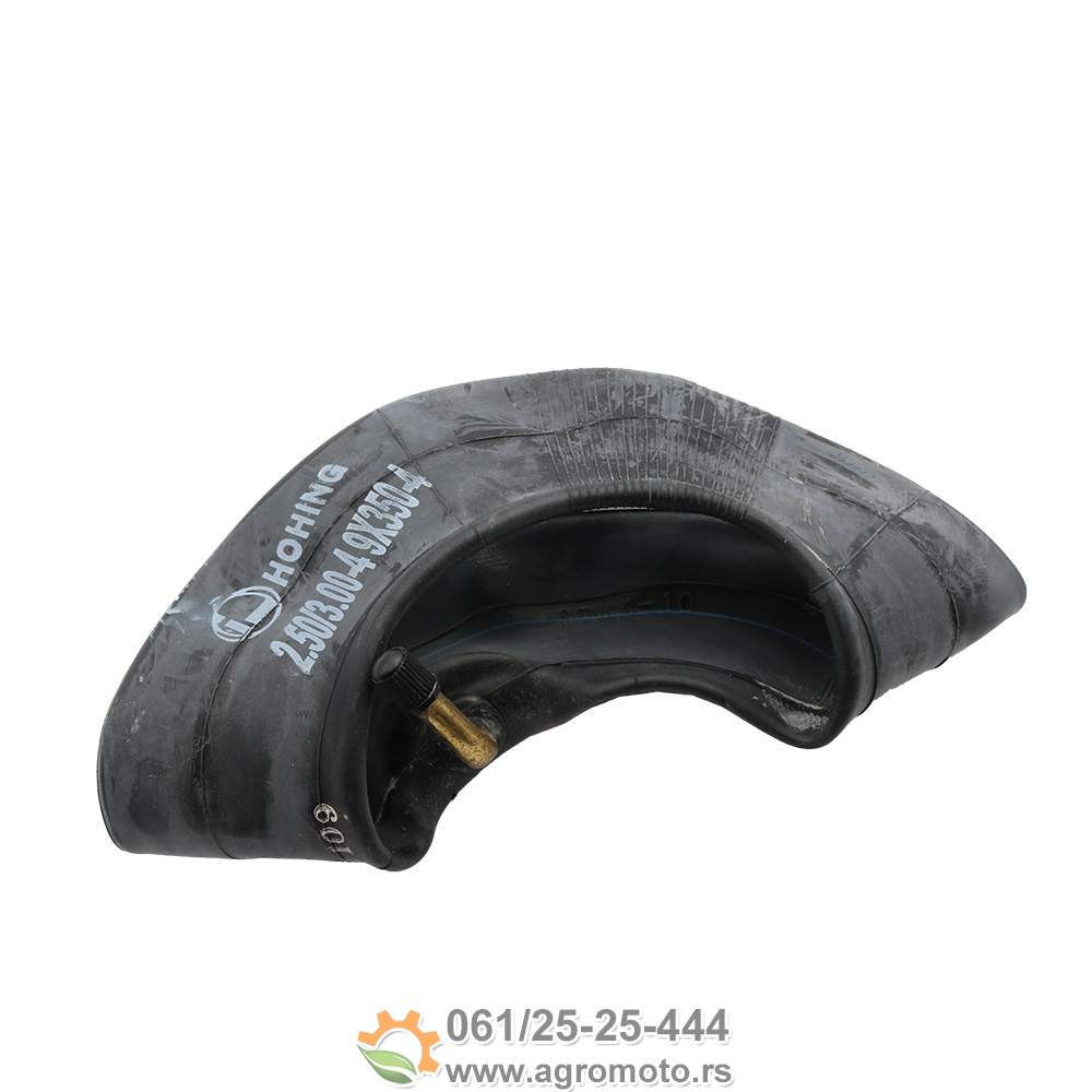 Guma za traktor kosilicu 250-4 300-4 9x350-4 unutrašnja krivi ventil, slika 1 - Gume za traktorske kosilice