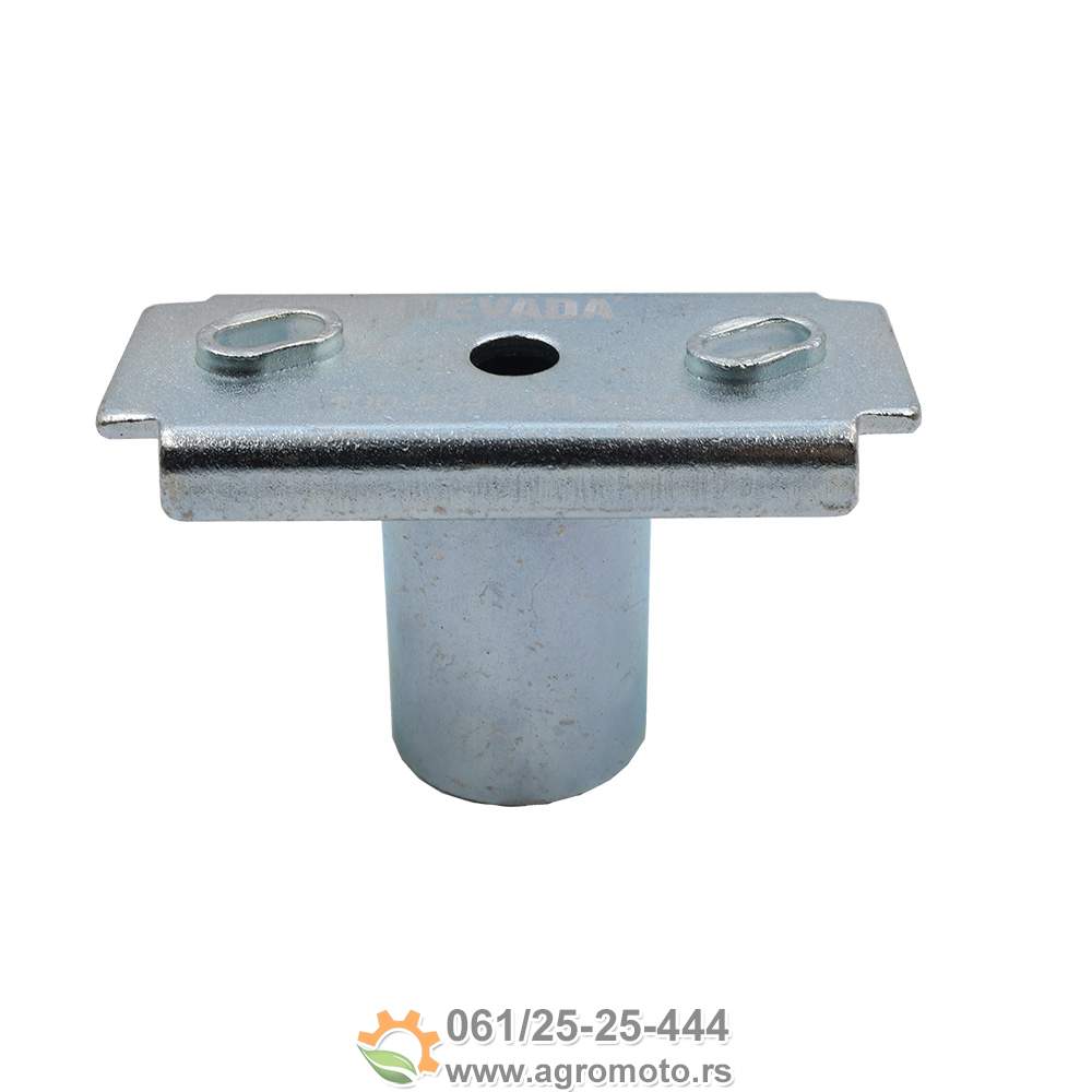 Nosač noža kosilice fi 22,2 mm x 80 mm dva elipsasta otvora, slika 1 - Nosači noževa