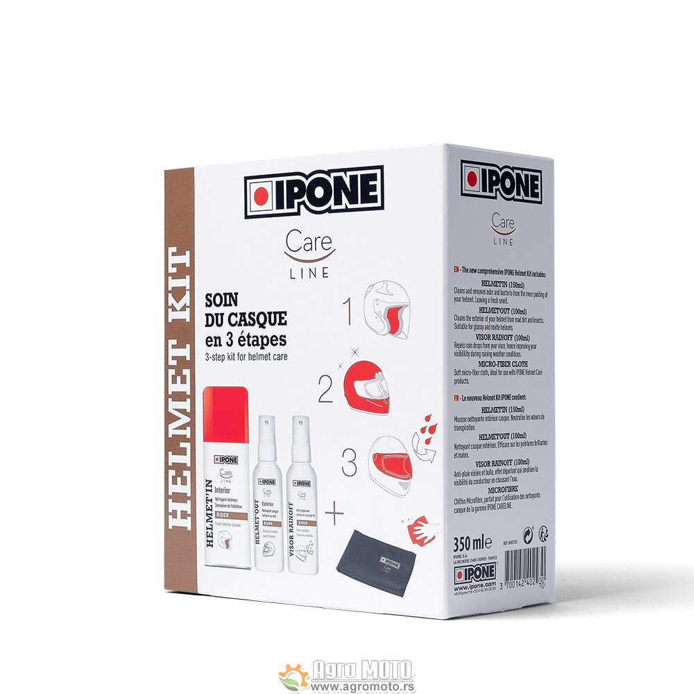 Set za održavanje kacige IPONE Helmet Kit, slika 3 - Kozmetika i održavanje