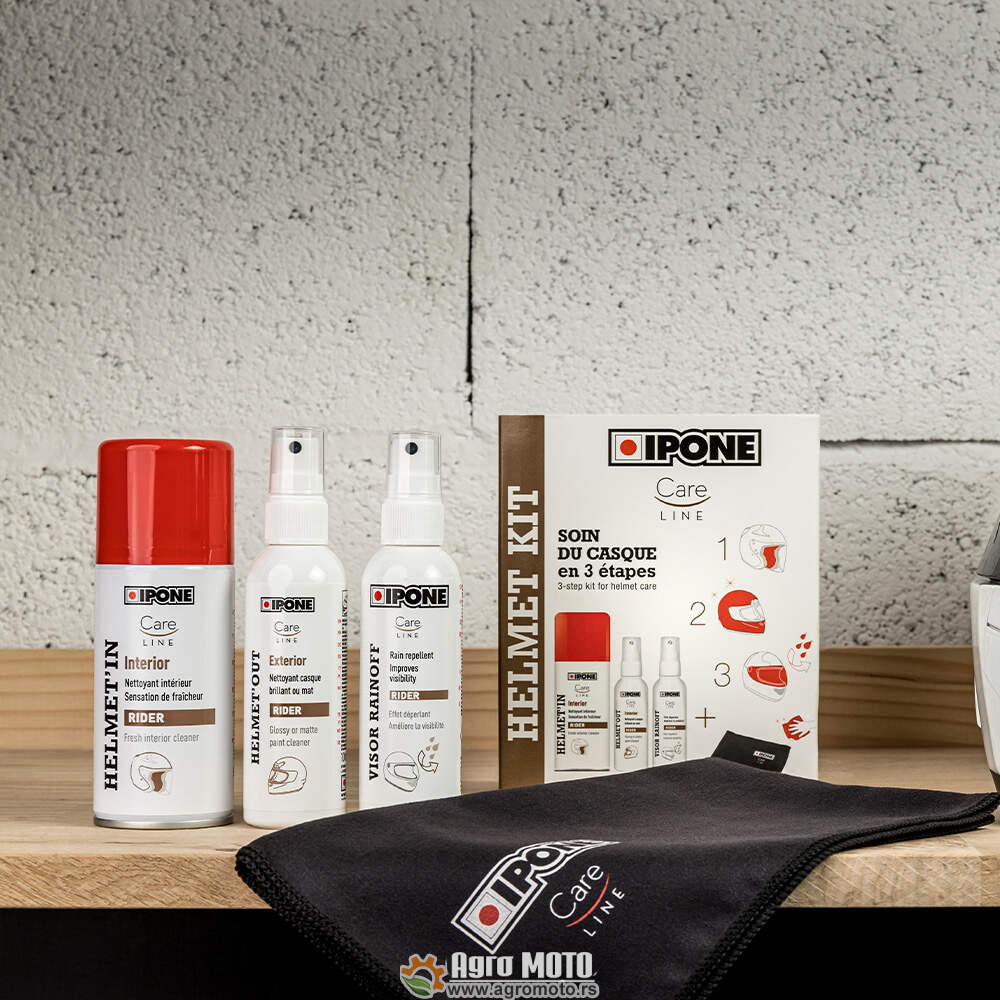 Set za održavanje kacige IPONE Helmet Kit, slika 1 - Kozmetika i održavanje
