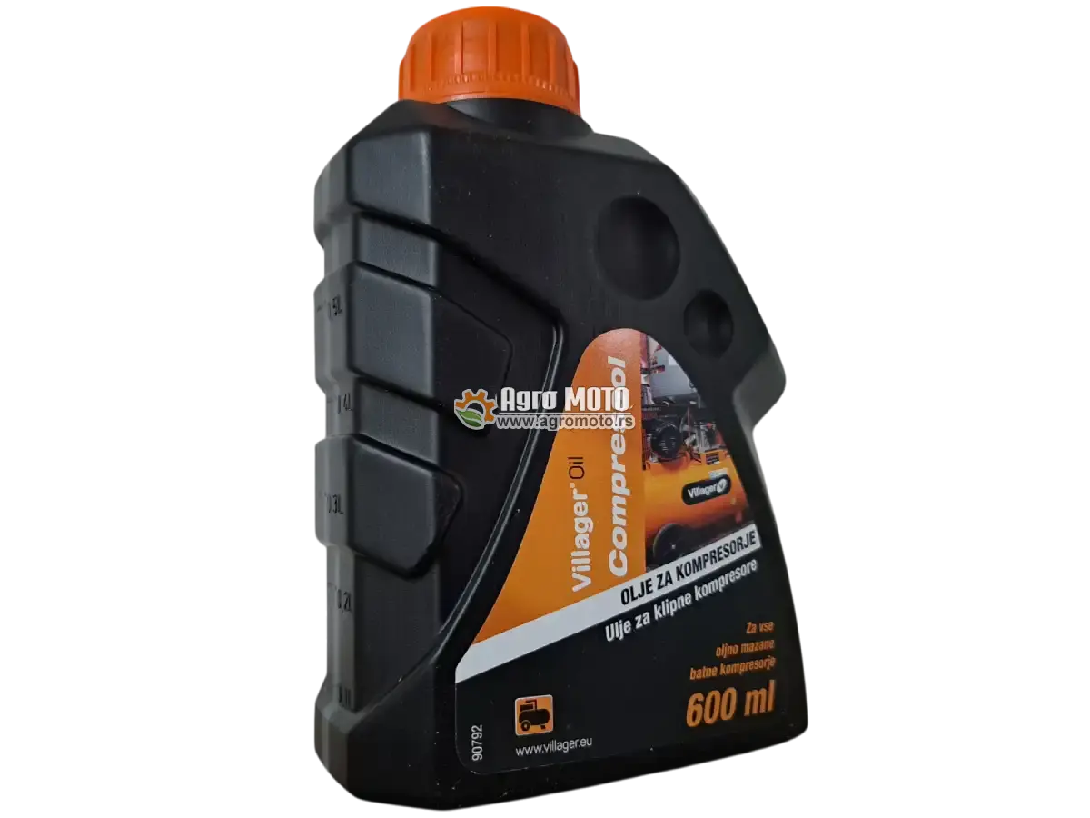 Ulje za kompresore Compressol 600 ml Villager, slika 2 - Ulje za motokultivator