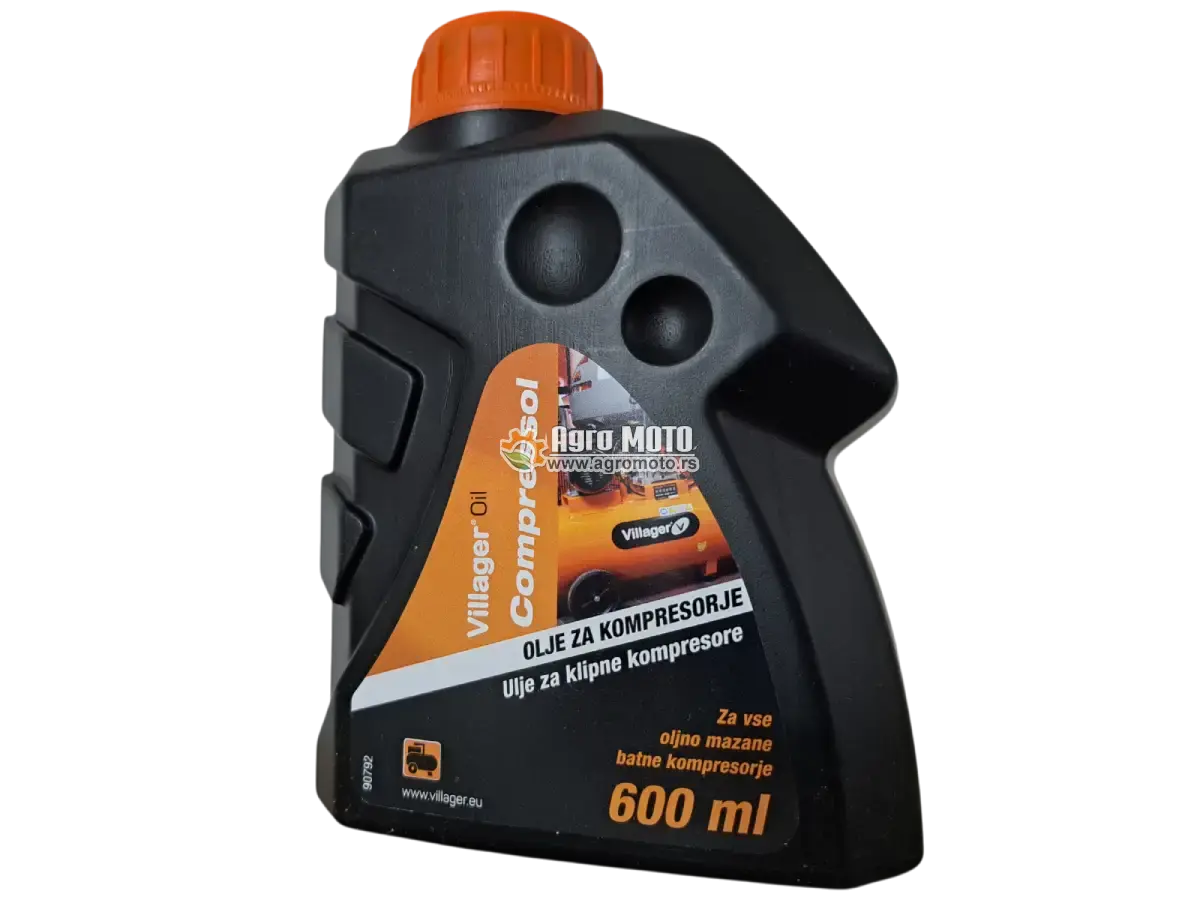 Ulje za kompresore Compressol 600 ml Villager, slika 1 - Ulje za motokultivator
