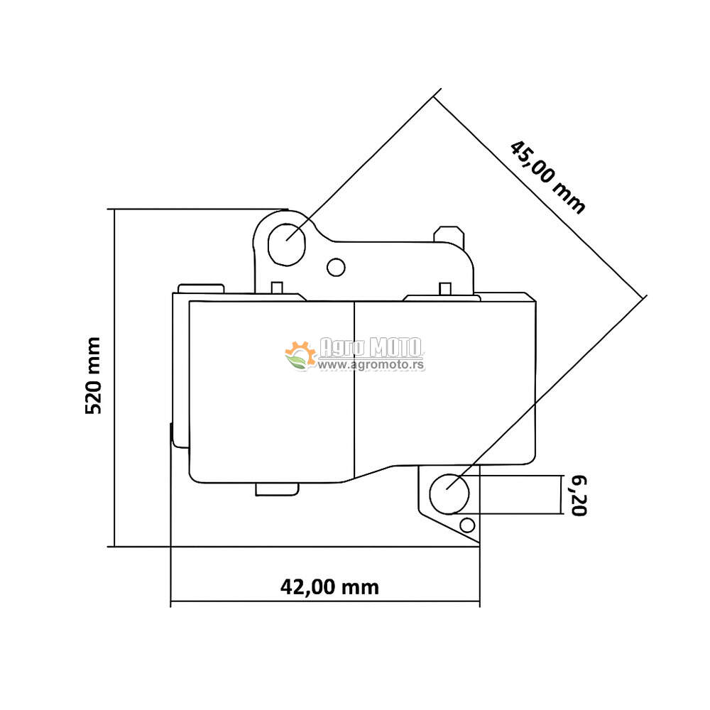Elektronika (bobina) testere Husqvarna 435 440 450 tip I, slika 2 - Delovi za HUSQVARNA / JONSERED testere