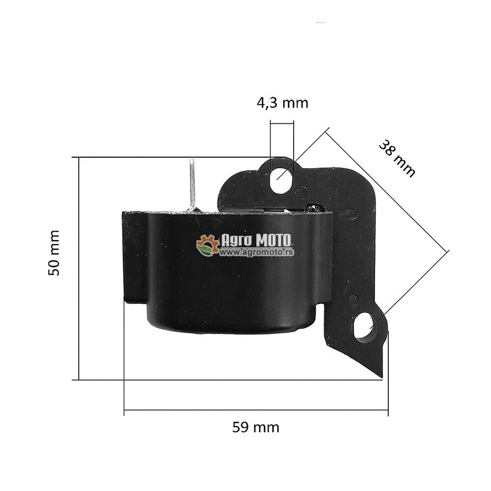 Elektronika (bobina) trimera za Stihl FS 38 45 55 Walbro, slika 2 - Delovi za STIHL trimere