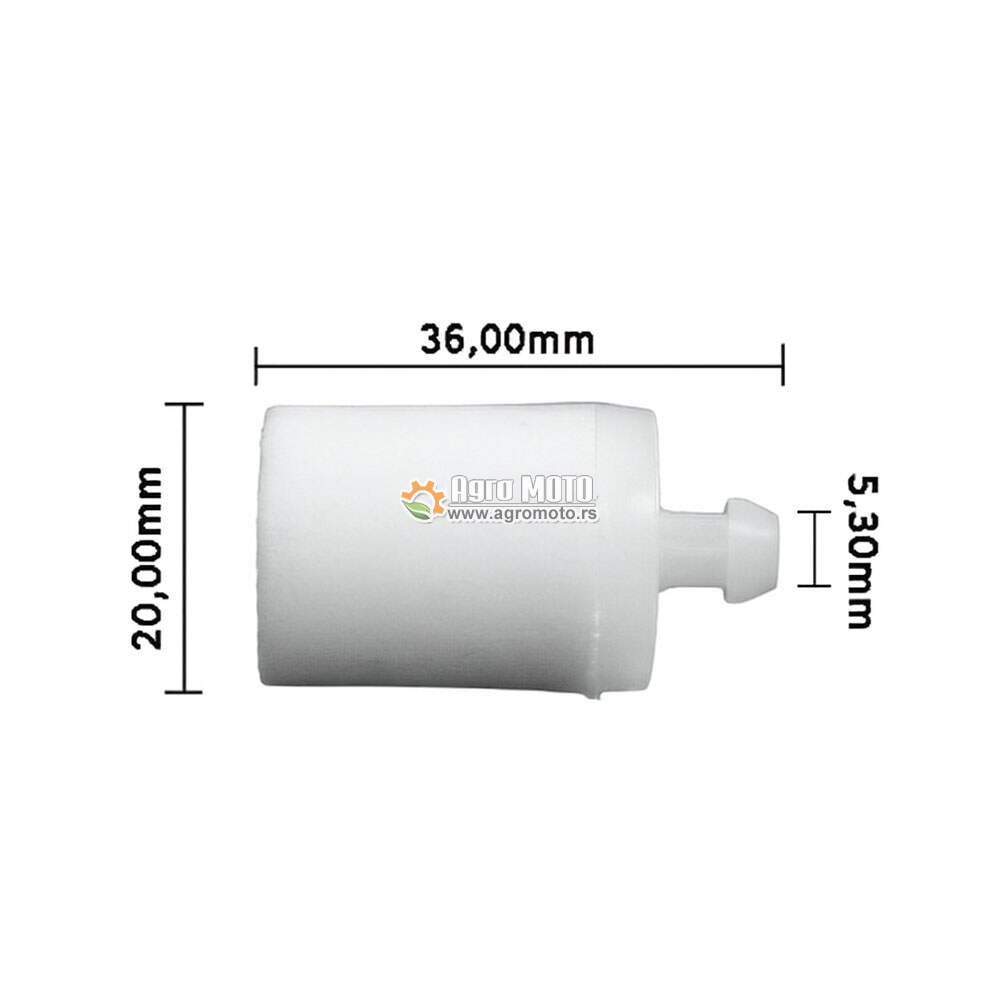 Filter goriva trimera i testere 5,3 mm Italija, slika 1 - Delovi za STIHL trimere