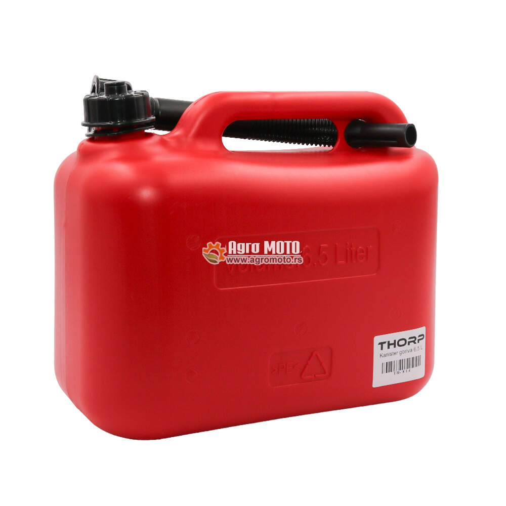 Kanister (kanta) za gorivo 6,5L Thorp, slika 3 - Alat za servis i održavanje