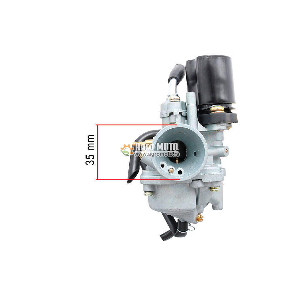 Karburator za skuter Aprilia Beneli CPI Keeway Peda Sprint Minarelli 2T 50cc 12mm automatski elektronski saug, slika 1 - Karburatori