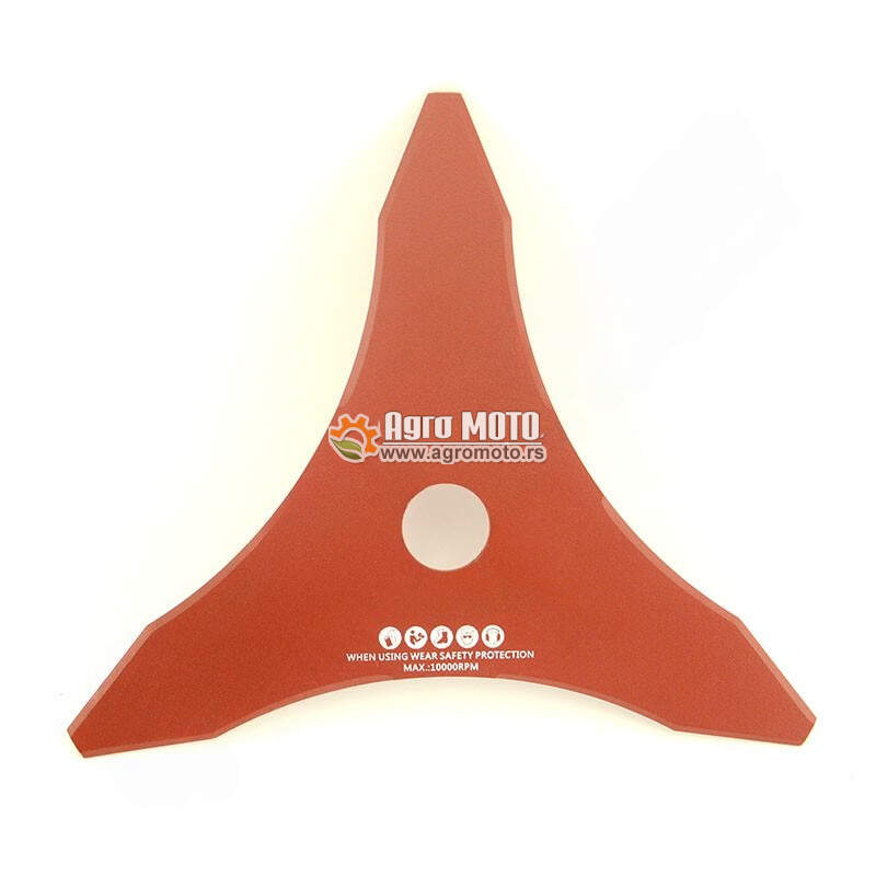 Nož za trimer trokraki 255x25,4x3 mm, slika 1 - Noževi i cirkulari